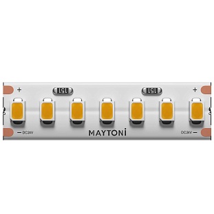 Лента LED ULTRA 11 W/m 24V IP 20 2835/252 3000K 10mm (5м) 201049 MAYTONI