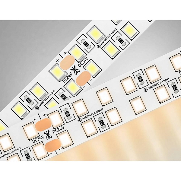 Лента LED 24 W/m 24V IP20 2835/240 3000K 14mm (5м) GS3701 AMBRELLA LIGHT