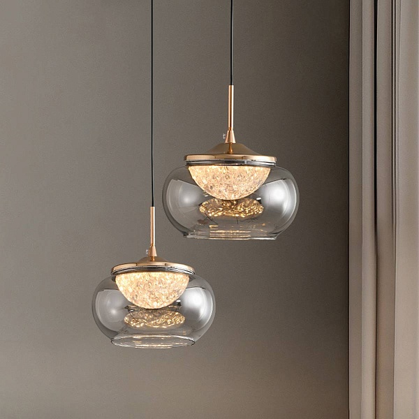 Подвес DELIGHT COLLECTION MT9128 MT9128-1H gold/smoke