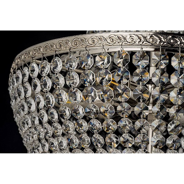 Люстра подвесная ARTI LAMPADARI CASTELLANA NICKEL Castellana E 1.5.40.100 N