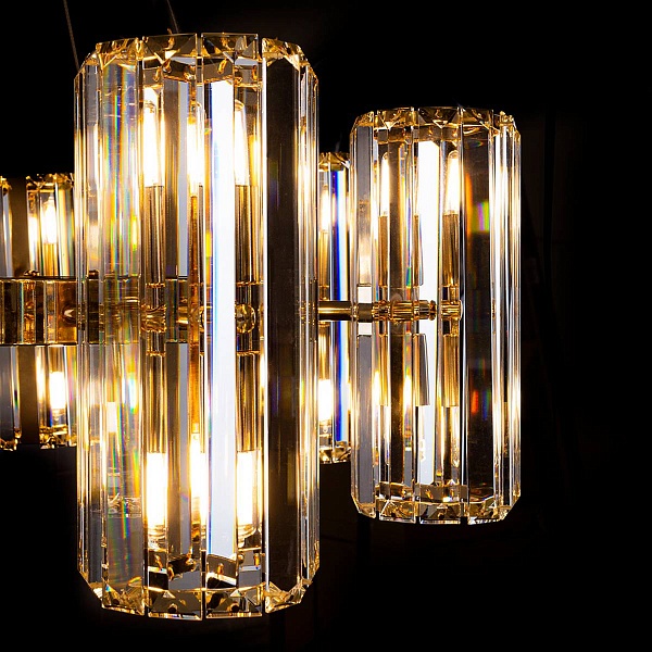 Люстра подвесная ARTE LAMP SANTORINI A1049SP-16GO