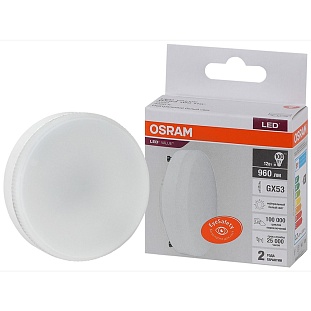 Лампа LED GX53  12W/840 220V таблетка 960Lm OSRAM