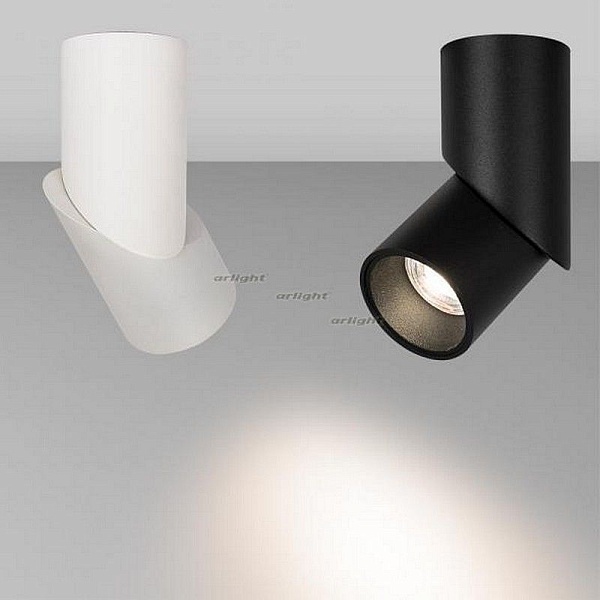 Спот ARLIGHT SP-TWIST-SURFACE-R70-12W WARM3000 (BK, 30 DEG) 025457(1)