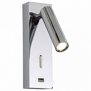 Бра CRYSTAL LUX CLT 210 CLT 210W USB CH