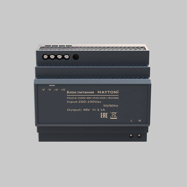 Блок питания MAYTONI LED STRIP 48V 150W IP20 831006