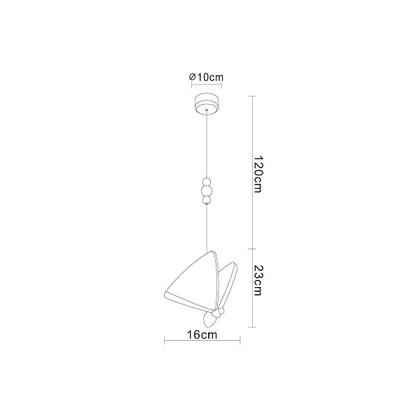 Подвес DIVINARE LETIZIA 1200/01 SP-6