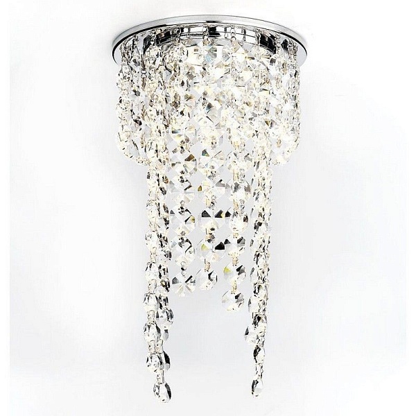 Светильник встраиваемый AMBRELLA LIGHT CRYSTAL K2071 CH/CL
