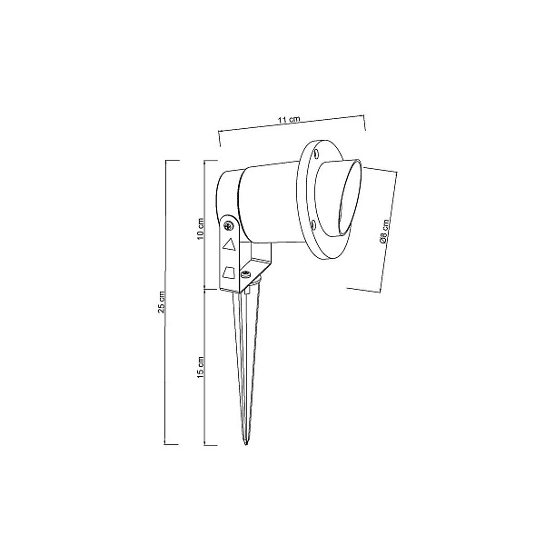Прожектор ландшафтный ARTE LAMP ELSIE A1522IN-1BK