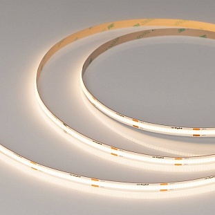 Лента LED COB-X480 8 W/m 24V IP20 COB/480 3000K 8mm (5м) 39059 ARLIGHT