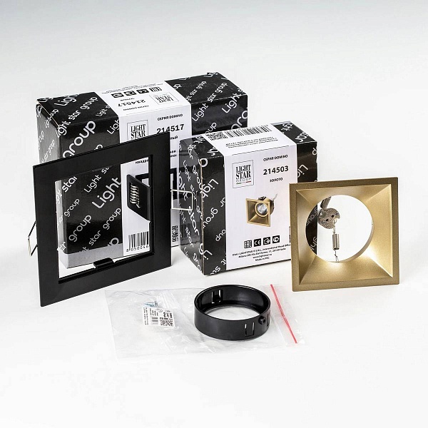 Светильник встраиваемый LIGHTSTAR DOMINO D51703BMOD