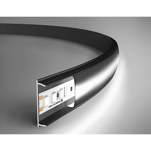 Профиль для ленты LED накладной AMBRELLA LIGHT GP GP1600BK/BK
