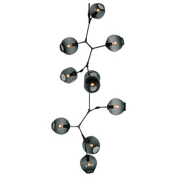 Люстра подвесная DELIGHT COLLECTION BUBBLE KG0579P-10 smoky