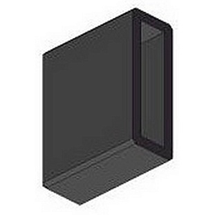 Заглушка ITALLINE FANTOM IT010-4014 black