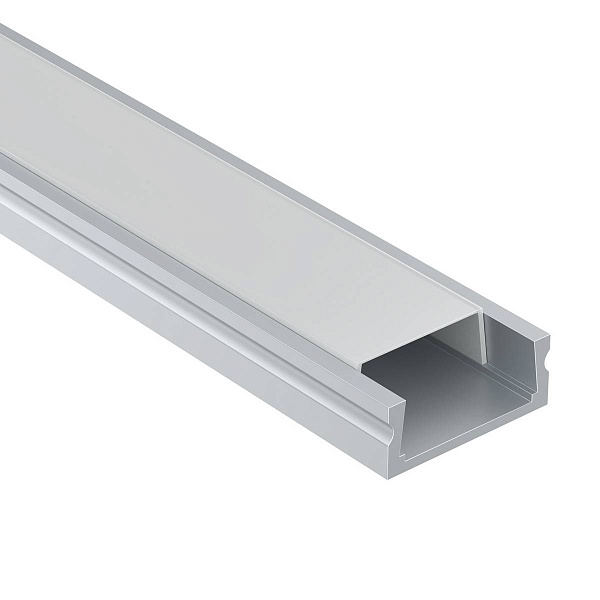 Профиль для ленты LED накладной MAYTONI 15x6мм с матовым рассеивателем ALM001S-2M