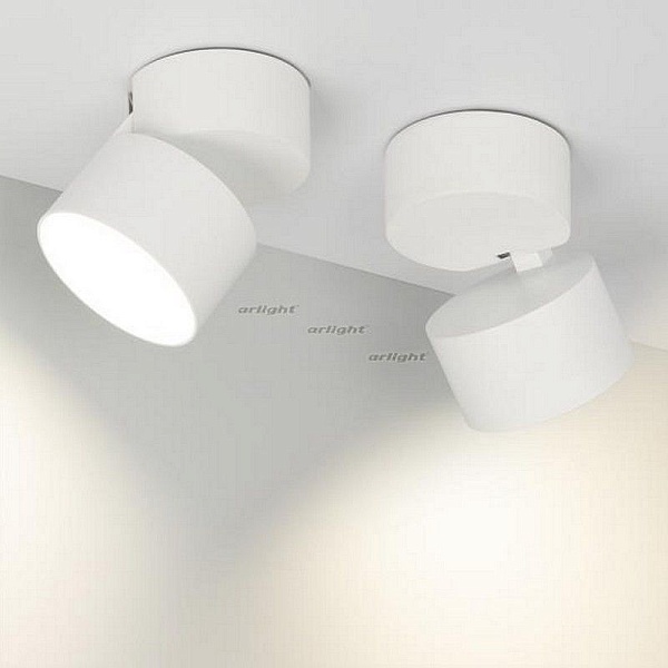 Светильник потолочный ARLIGHT SP-RONDO-FLAP-R95-16W DAY4000 (WH, 110 DEG) 026481