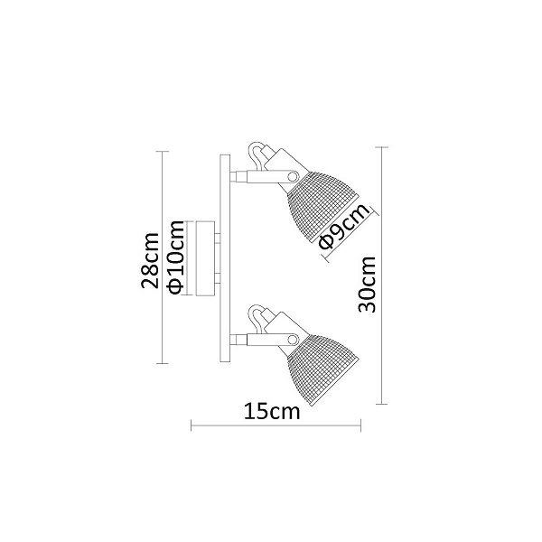 Бра ARTE LAMP A1026AP-2CC