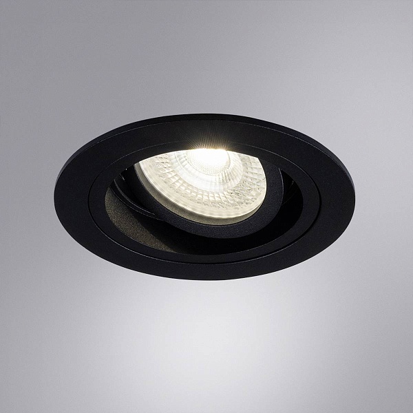 Светильник встраиваемый ARTE LAMP TARF A2177PL-1BK