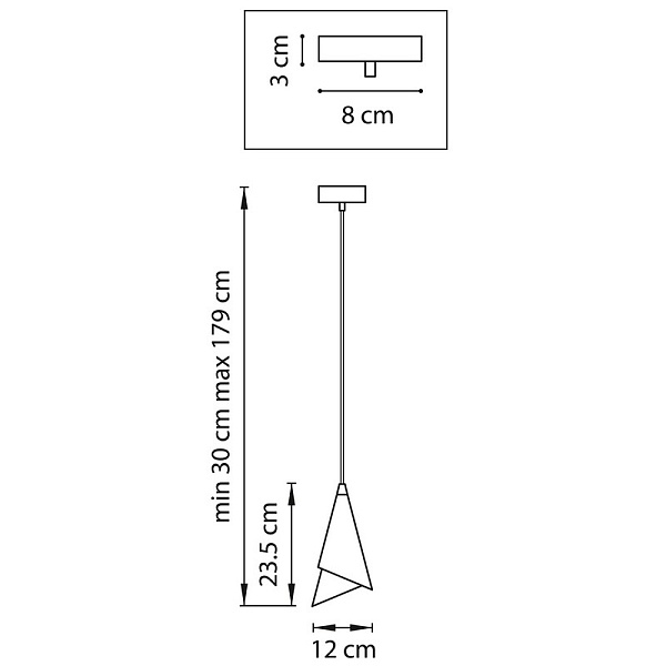Подвес LIGHTSTAR CONE 757010