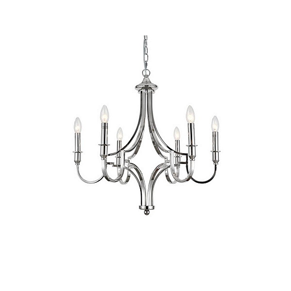 Люстра подвесная NEWPORT DANIELA 3456/C nickel