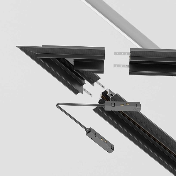 L-коннектор MAYTONI ACCESSORIES FOR TRACKS GRAVITY TRA010CLS-42B