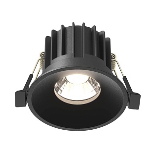 Светильник встраиваемый MAYTONI ROUND DL058-12W-DTW-B