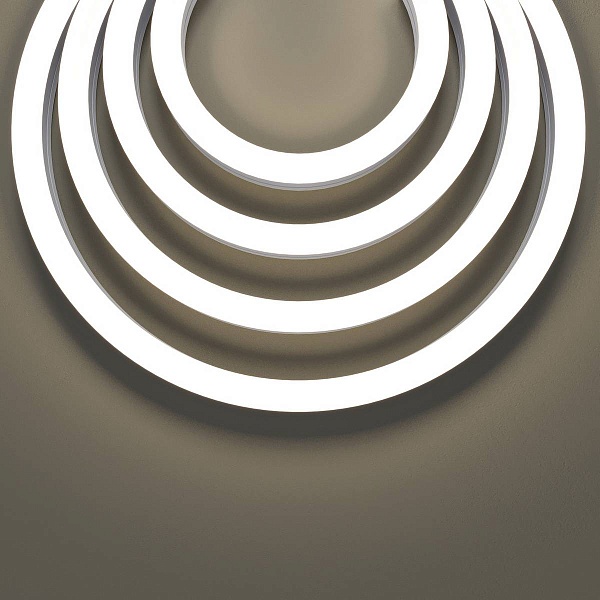 Лента LED ГИБКИЙ НЕОН 14,4 W/m 24V IP67 2835/120 4000K 16mm (5м) 432046 MAYTONI