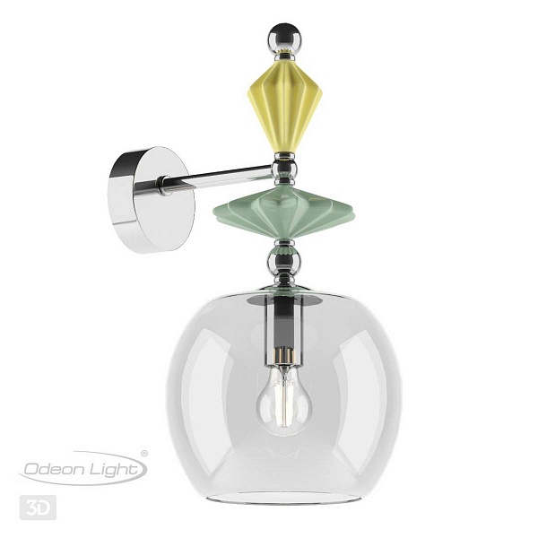 Бра ODEON LIGHT BIZET 4893/1WB