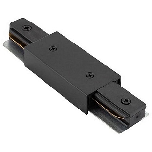 Коннектор прямой DENKIRS DK TRACK BLACK TR1008-BK