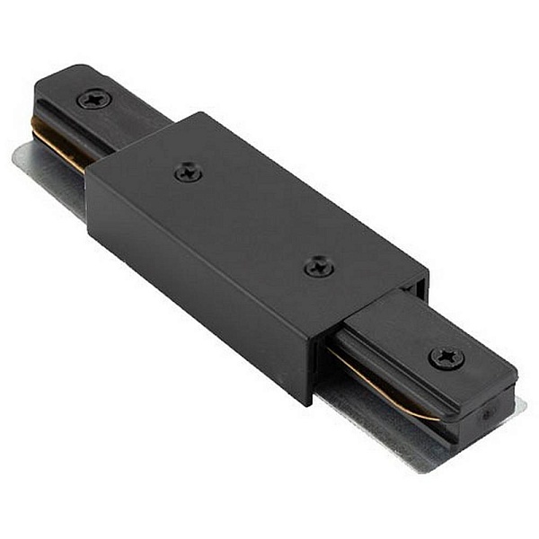 Коннектор прямой DENKIRS DK TRACK BLACK TR1008-BK