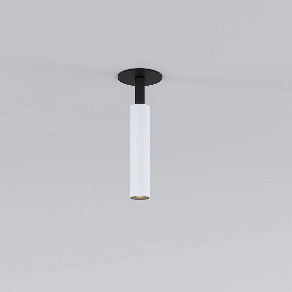 Светильник встраиваемый ELEKTROSTANDARD DIFFE Diffe белый/черный 5W 4200K (25027/LED)