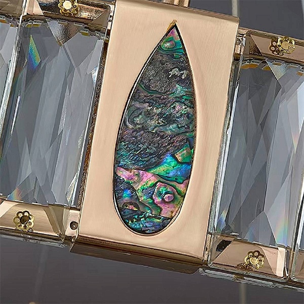 Подвес DELIGHT COLLECTION D8016 D8016P/R/D600 gold/clear