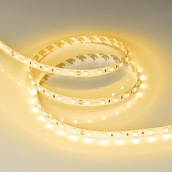 Лента LED RT-A60 14,4 W/m 24V IP20 2835/60 K 10mm (5м) 008816(2) ARLIGHT