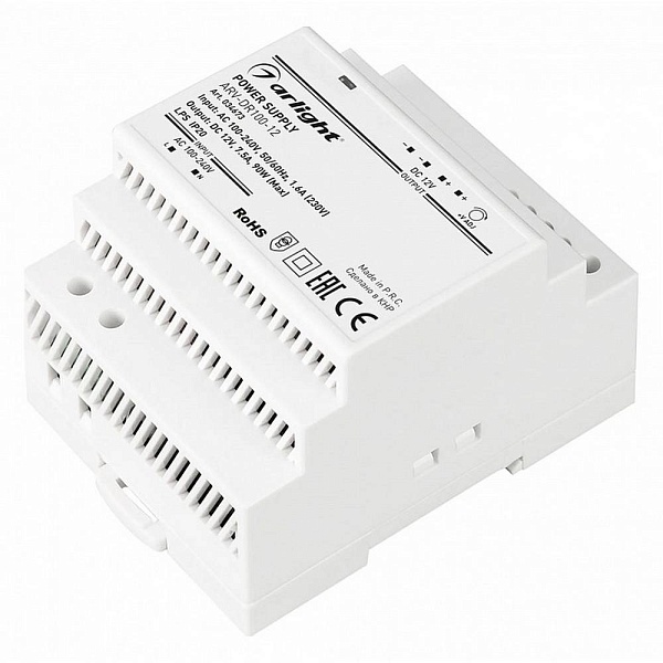 Блок питания ARLIGHT ARV-DR 12V 90W IP20 34673