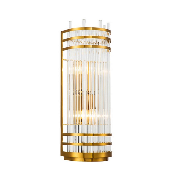 Бра DELIGHT COLLECTION WALL LAMP KM1284W-2 brass