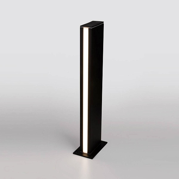 Светильник уличный столб низкий ELEKTROSTANDARD FLAT 1538 TECHNO LED черный a053316
