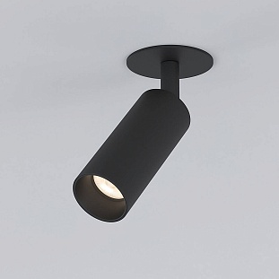 Светильник встраиваемый ELEKTROSTANDARD DIFFE Diffe черный 8W 4200K (25039/LED)