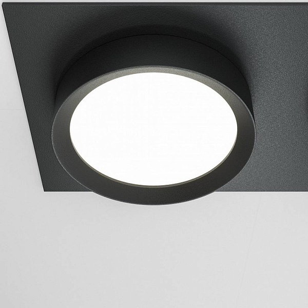 Светильник встраиваемый MAYTONI HOOP DL086-02-GX53-SQ-B