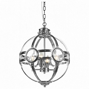Люстра подвесная DELIGHT COLLECTION HAGERTY KG0516P-4 steel