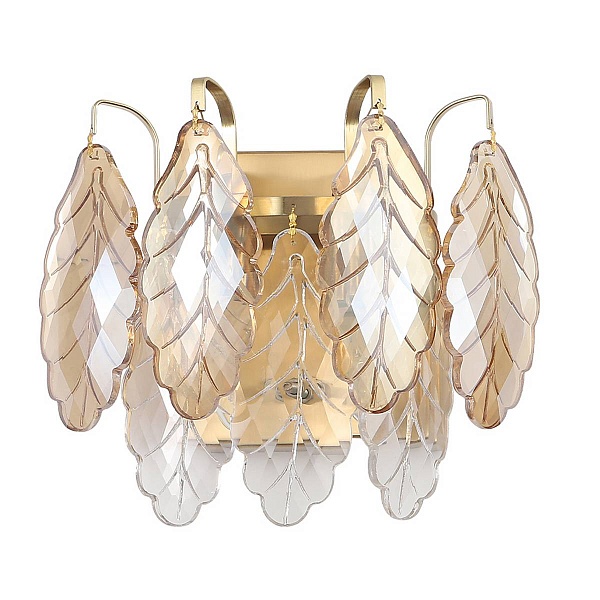 Бра CRYSTAL LUX TREVI AP2 BRASS