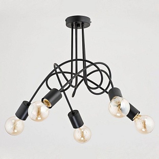Люстра потолочная ADILUX TANGO BLACK 23175
