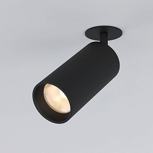 Светильник встраиваемый ELEKTROSTANDARD DIFFE Diffe черный 15W 4200K (25066/LED)