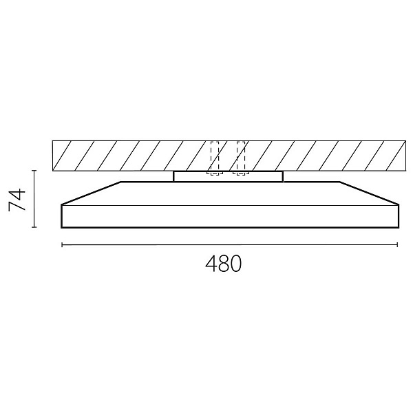 Светильник потолочный LIGHTSTAR ARCO ECO 225751