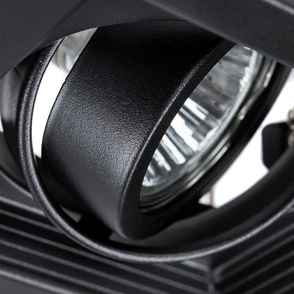 Светильник встраиваемый ARTE LAMP CANIS A6661PL-1BK
