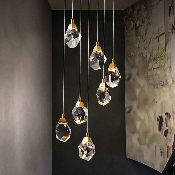Подвес DELIGHT COLLECTION CRYSTAL ROCK MD-020B-7 gold