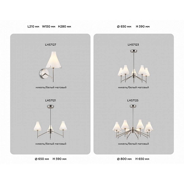 Люстра подвесная AMBRELLA LIGHT HIGH LIGHT LH57123