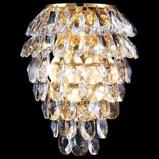 Бра CRYSTAL LUX CHARME AP3 GOLD/TRANSPARENT