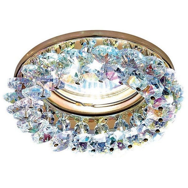 Светильник встраиваемый AMBRELLA LIGHT CRYSTAL K206 MULTI/G