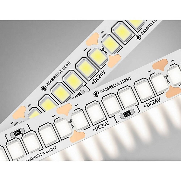 Лента LED 18 W/m 24V IP20 2835/240 4500K 10mm (5м) GS3302 AMBRELLA LIGHT