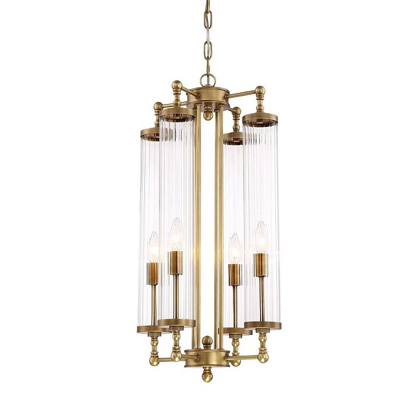 Люстра подвесная DELIGHT COLLECTION REGIS BC404-4L gold
