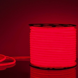 Лента LED ГИБКИЙ НЕОН 9,6 W/m 220V IP67 2835/144 RED 16mm (50м) a043549 ELEKTROSTANDARD
